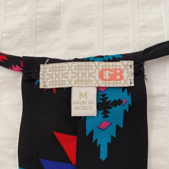 Gianni Bini Southwestern Pattern Tank Top - Picture 4 of 5